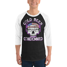 Load image into Gallery viewer, CBC Logo 3/4 sleeve raglan shirt
